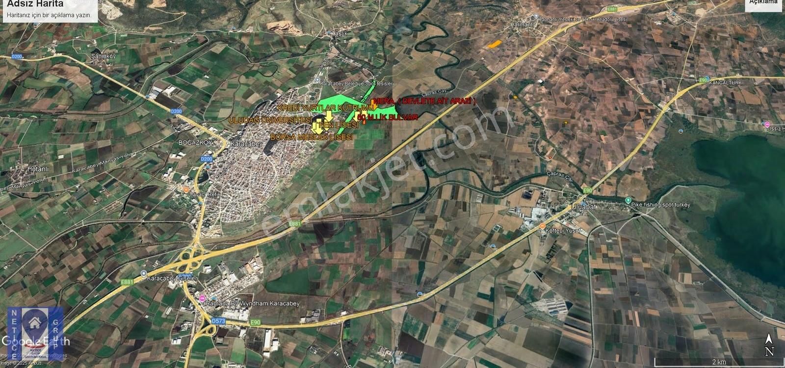 Harmanlı Mh.de Resmi Yola Geniş Cepheli,birçok İşkoluna Uygun. - Görsel 6