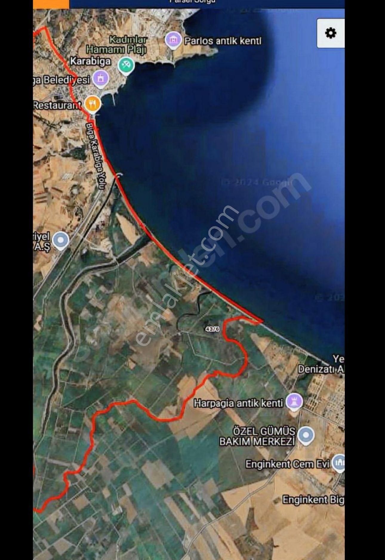 Çanakkale Biga Karabiga Satılık Arazi - Görsel 2