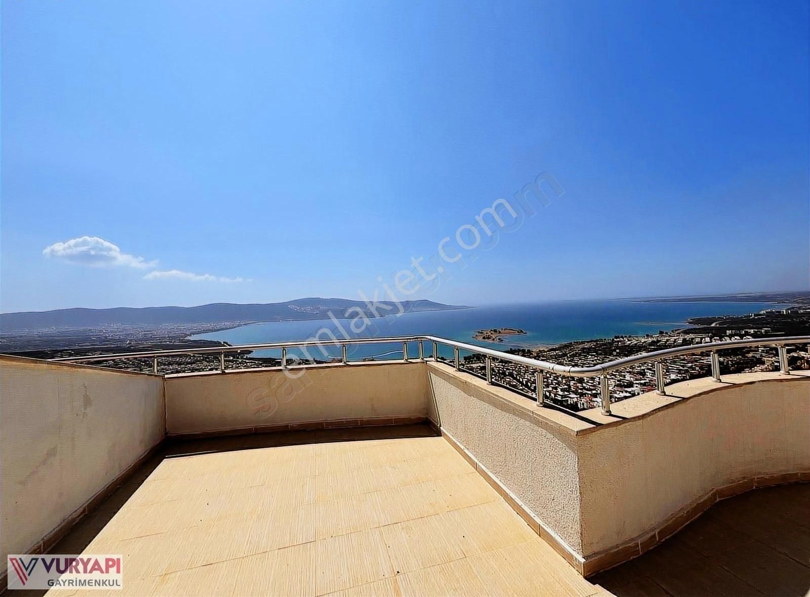 Akbük'de Deniz Saplı Ada Manzaralı Havuzlu 120 M2 2+1 Dublexs - Görsel 8