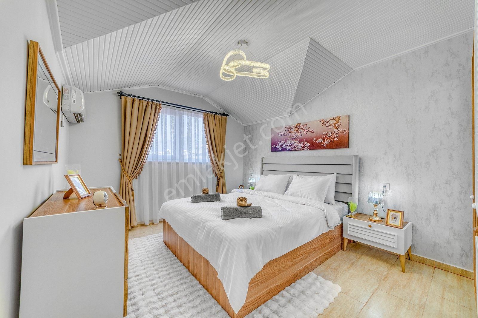 Alanya Obagöl’de Denize Yürüme Mesafesinde Sitede Eşyalı Daire - Görsel 12