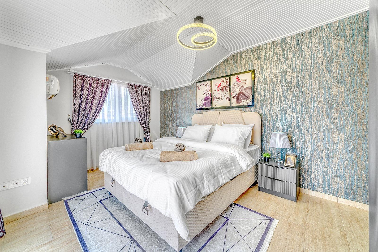 Alanya Obagöl’de Denize Yürüme Mesafesinde Sitede Eşyalı Daire - Görsel 28