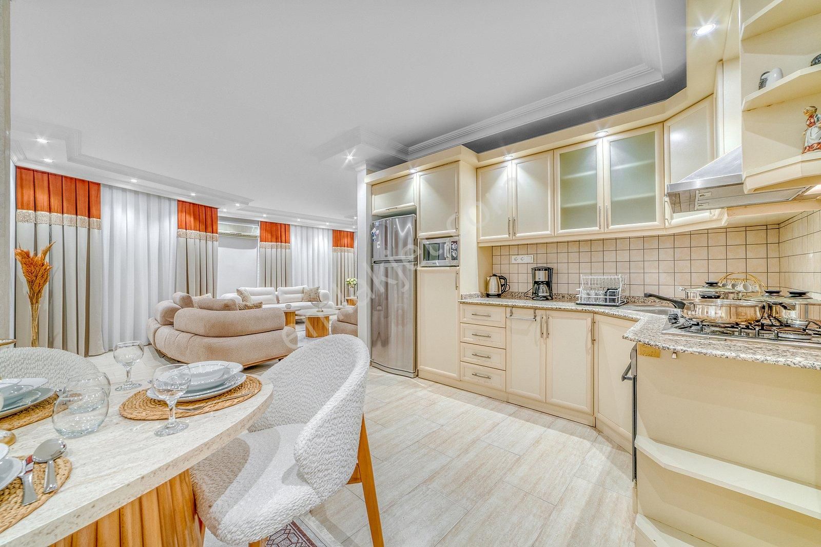 Alanya Obagöl’de Denize Yürüme Mesafesinde Sitede Eşyalı Daire - Görsel 2