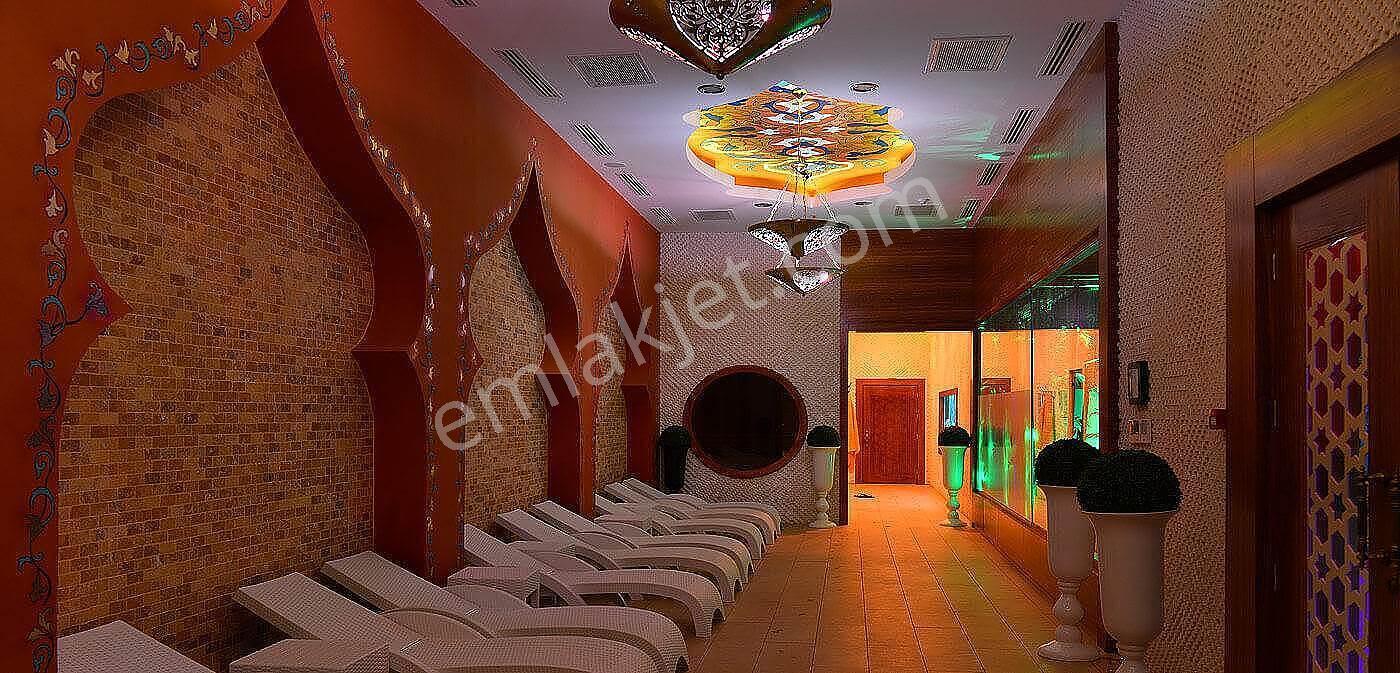 Alanya'da Otel Konseptinde Tasarlanmış Sitede Satılık Daire - Görsel 16