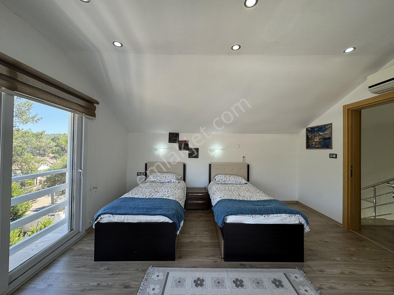 Fethiye Ölüdeniz’de Kısa Dönem Kiralamaya Uygun Özel Havuzlu Villa - Görsel 17