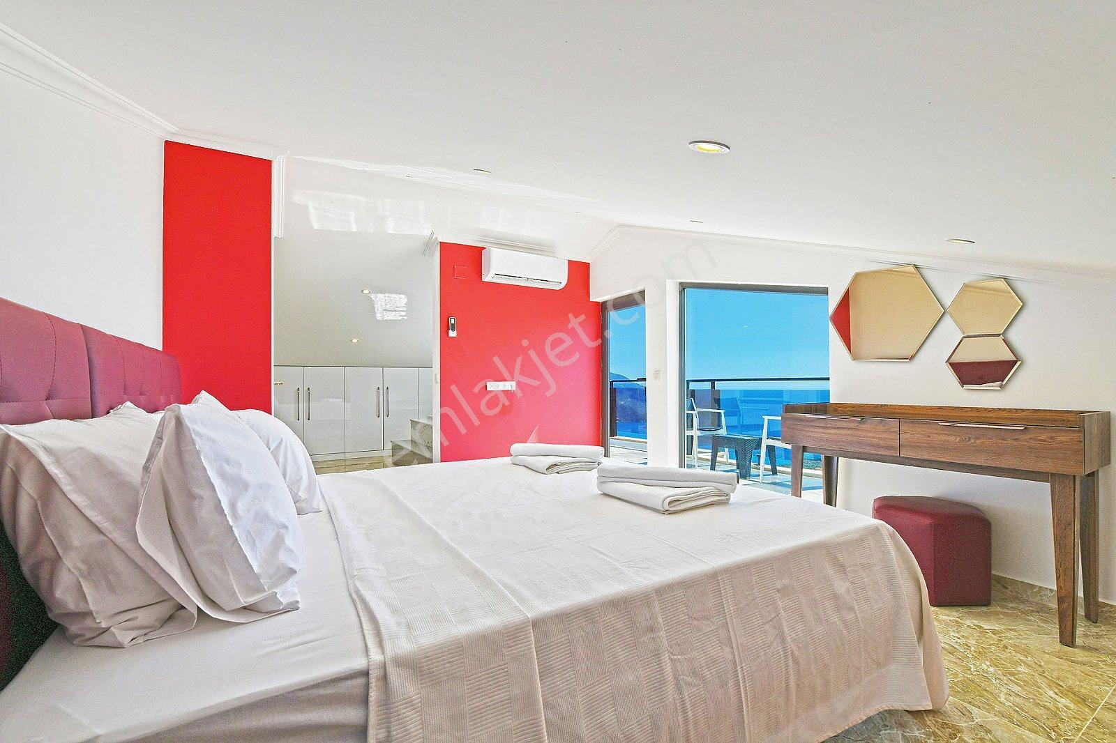 Kaş Kalkan'da Satılık Açık Ve Kapalı Havuzlu 5+1 Villa - Görsel 28