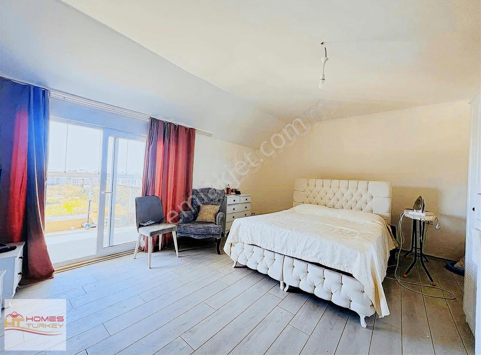 Alanya Kargıcakta Deniz Manzaralı Satılık 3+1 Dubleks Daire - Görsel 23