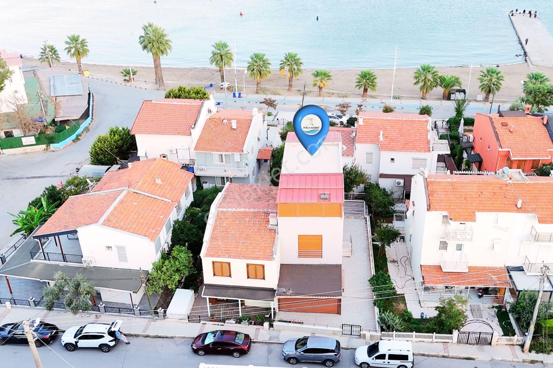 Yenifoça Burunucu'nda Denize 40 Mt. Müstakil 5+3 Tripleks Villa - Görsel 5