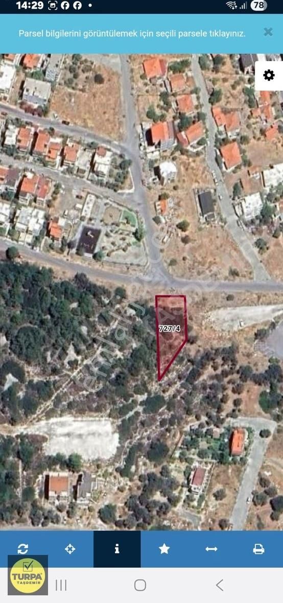 Turpa Taşdemir Den Satılık Karaburun İskele 742 M2 Müstakil Arsa - Görsel 6