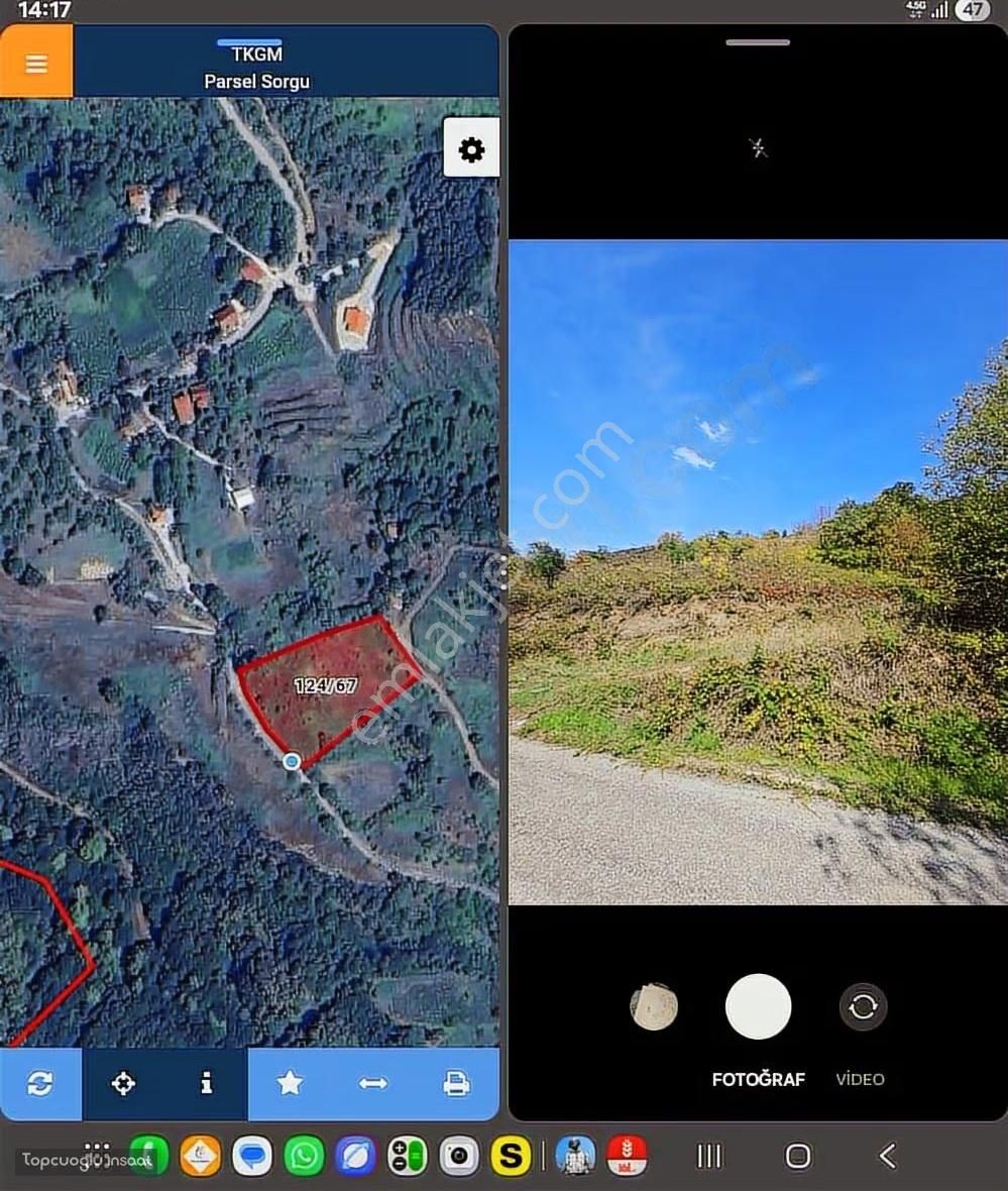 Kocaeli Başiskele Aksığin Da Satılık Arsa