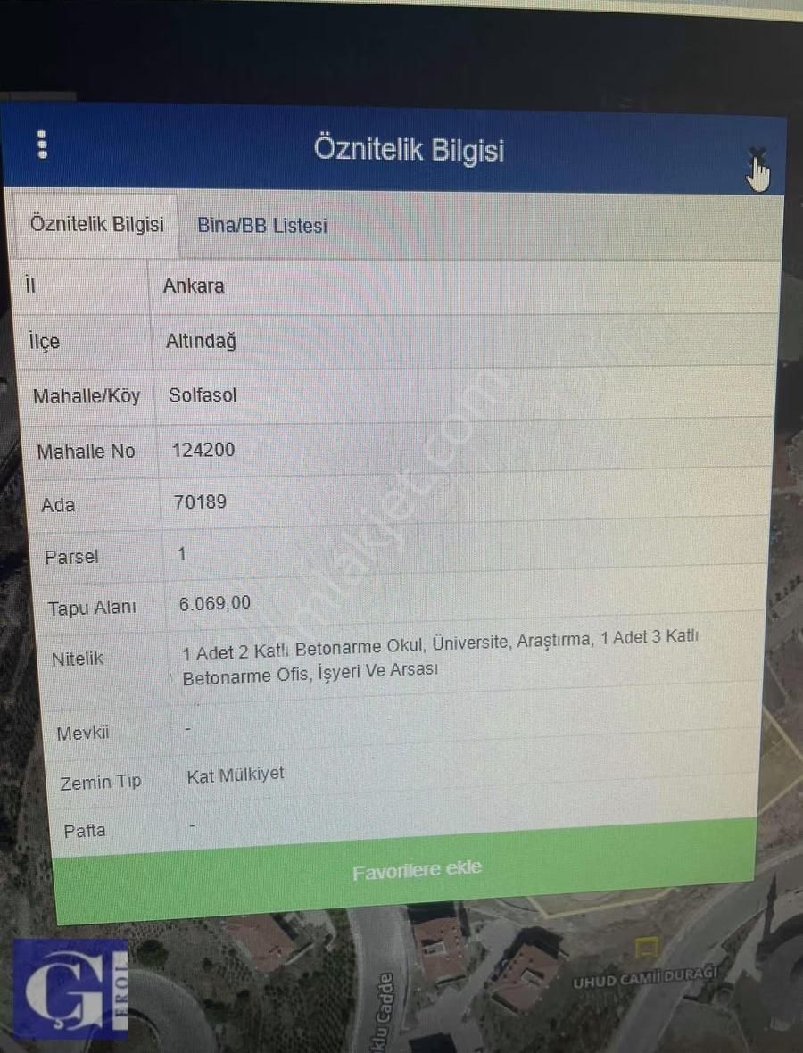 Kuzey Ankara Da Fırsat Bim Kiracılı Komple Bina Ve Arsası - Görsel 8