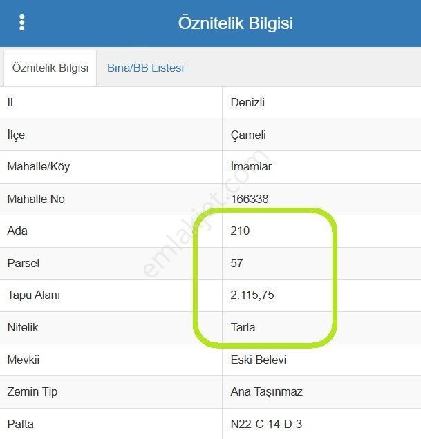 🦋lobby Fortis'ten Satılık Çameli İmamlar'da 2115 M² Ev İzni Alınmış Arazi🦋 - Görsel 9