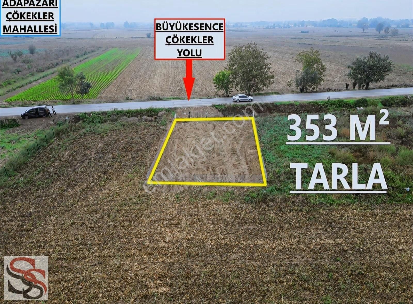 Adapazarı Çökeklerde Cadde Üzeri Etrafı Çevirili 352 M² Tarla - Görsel 5