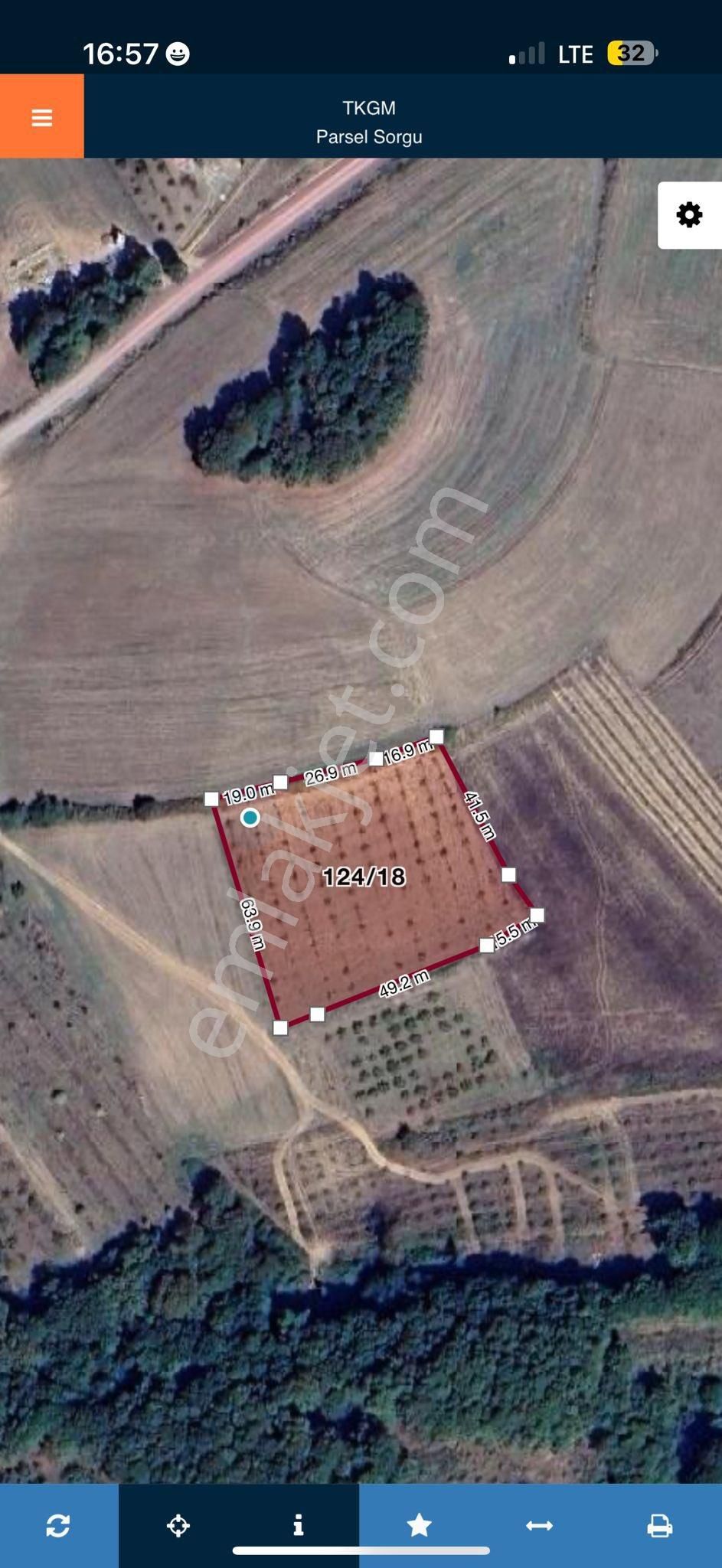 Kandıra Ömerli Köyü Satılık Ceviz Bahçesi