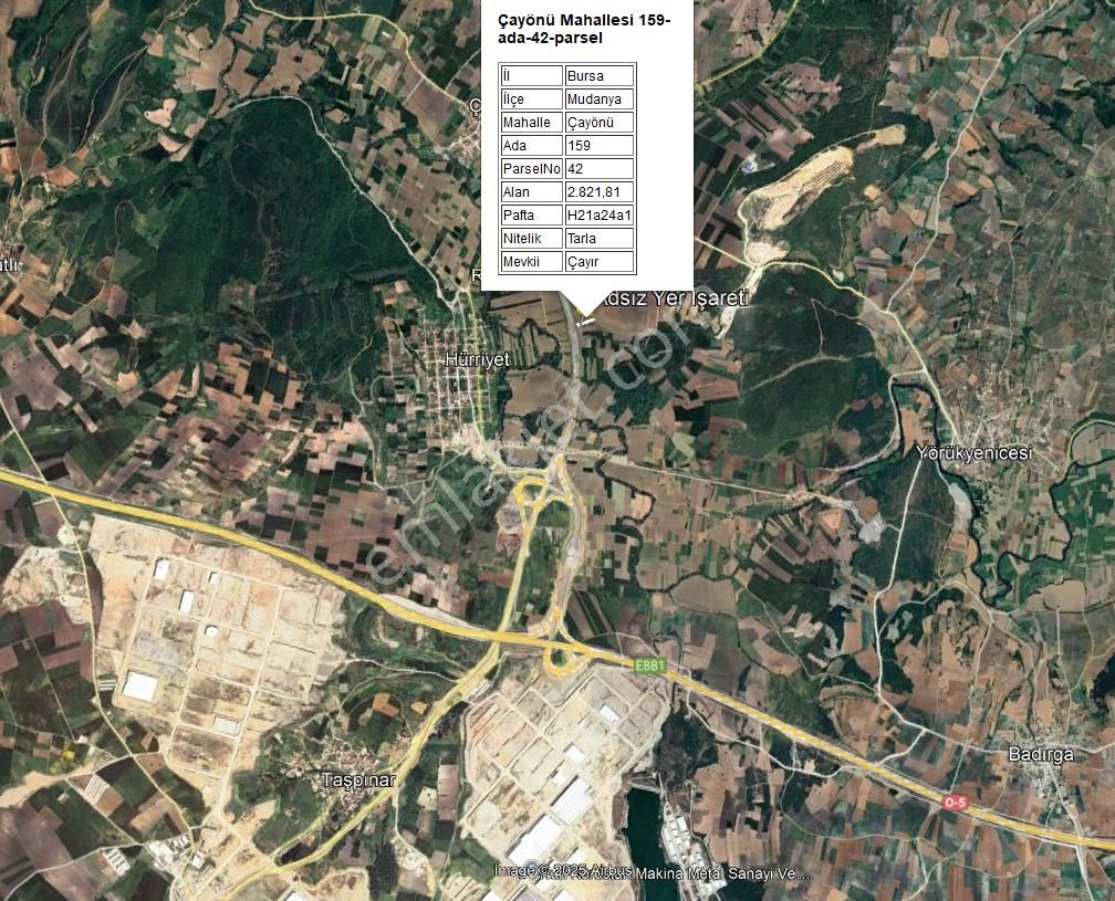 Rt Safir' Den Mudanya/çayönü' Nde Teknosaba Komşu Fırsat Arazi - Görsel 8