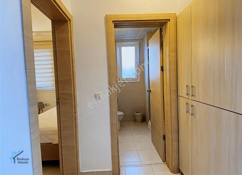 Gümüşlük'te Havuzlu Sitede Kapanmaz Deniz Manzaralı Daire - Görsel 14