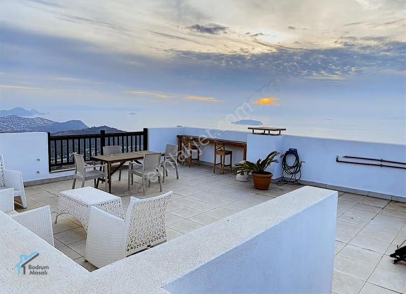 Gümüşlük'te Havuzlu Sitede Kapanmaz Deniz Manzaralı Daire - Görsel 8