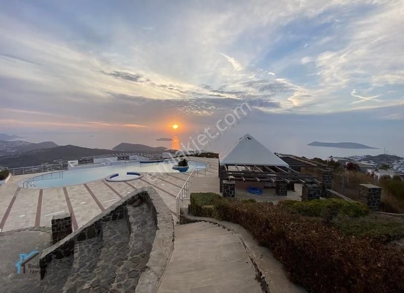 Gümüşlük'te Havuzlu Sitede Kapanmaz Deniz Manzaralı Daire - Görsel 10