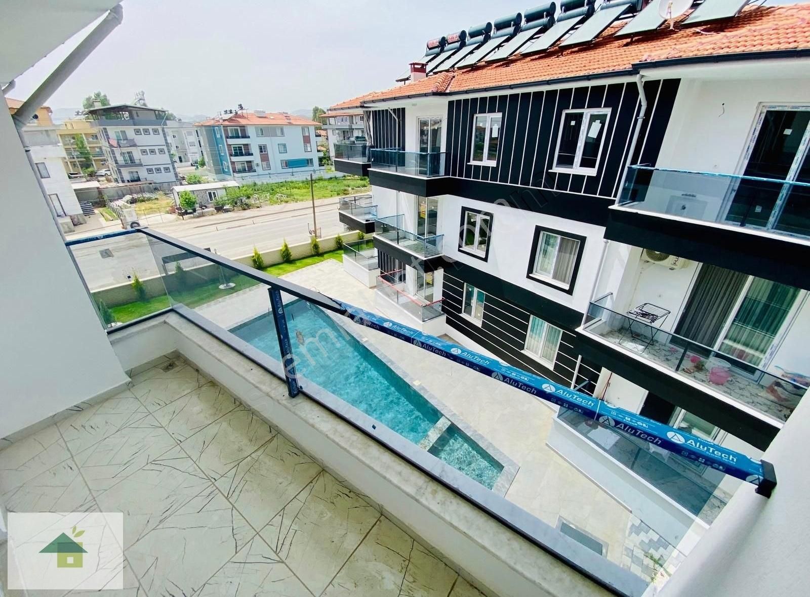 Dalaman Hürriyet Mahallesinde Havuzlu Sitede 1+1 Satılık Daire - Görsel 4