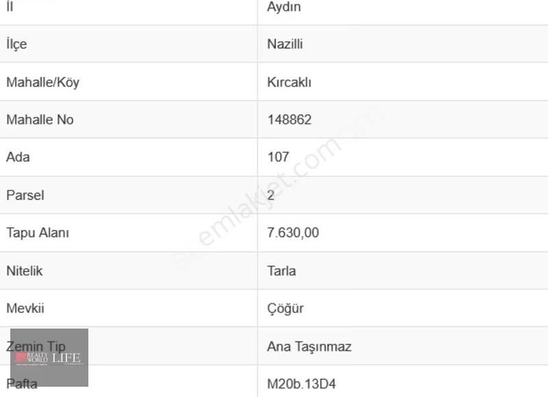 Rw Lıfe // Kırcaklı Mah. Yazırlı Köyü Yakını Satılık Tarla - Görsel 7