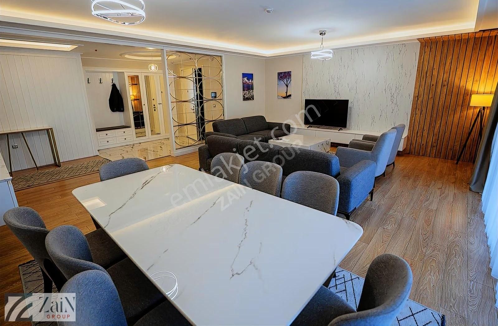 Zain Group'tan Canbakkal Tower'da Satılık 3+1 Eşyalı Daire - Görsel 22