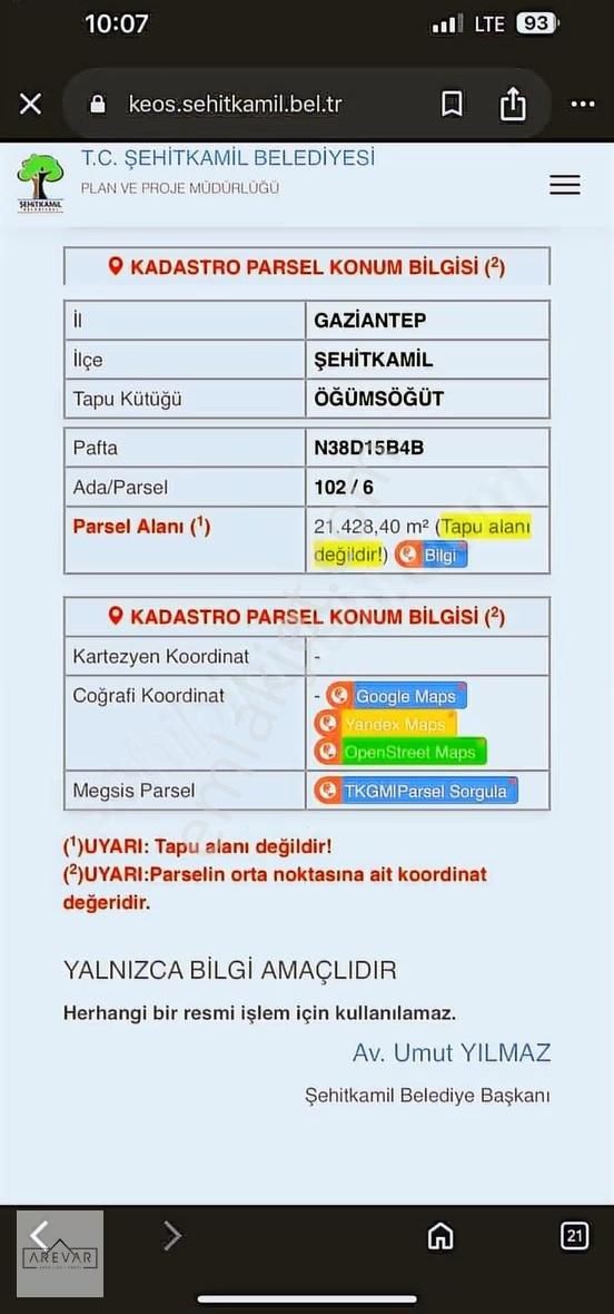 Arevar'dan Öğümsöğüt'te Satılık Arazi - Görsel 2