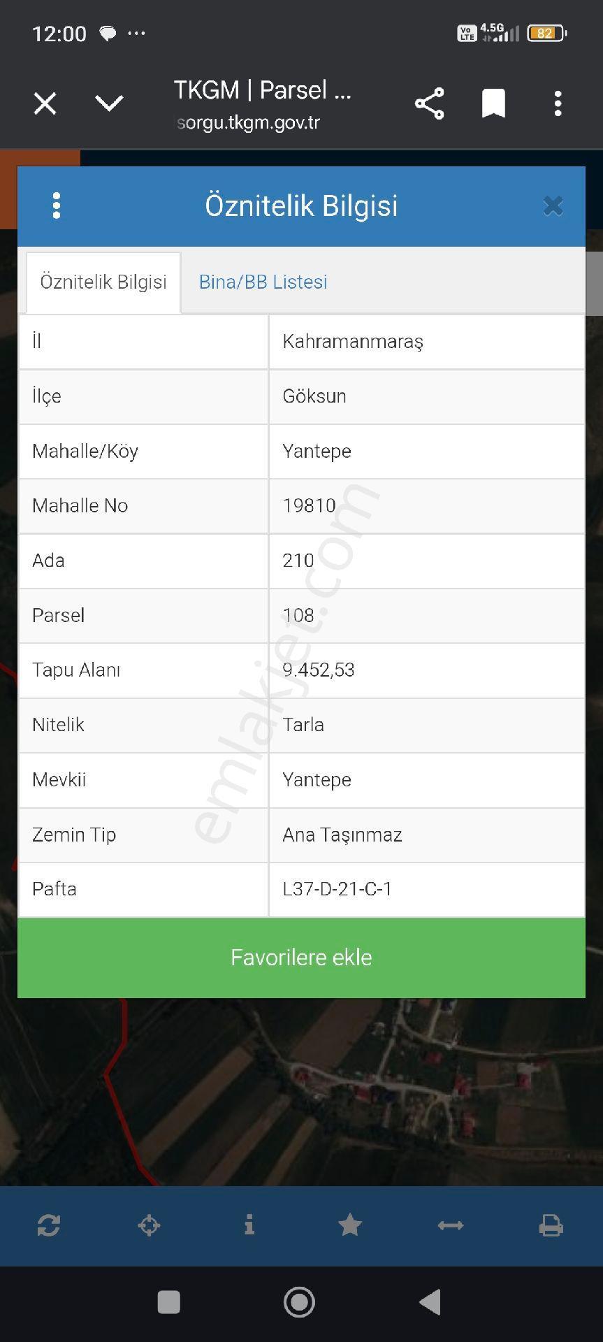 Tok Emlak'tan Yantepe Aliağa Çiftliğinde Satılık Arazi - Görsel 3