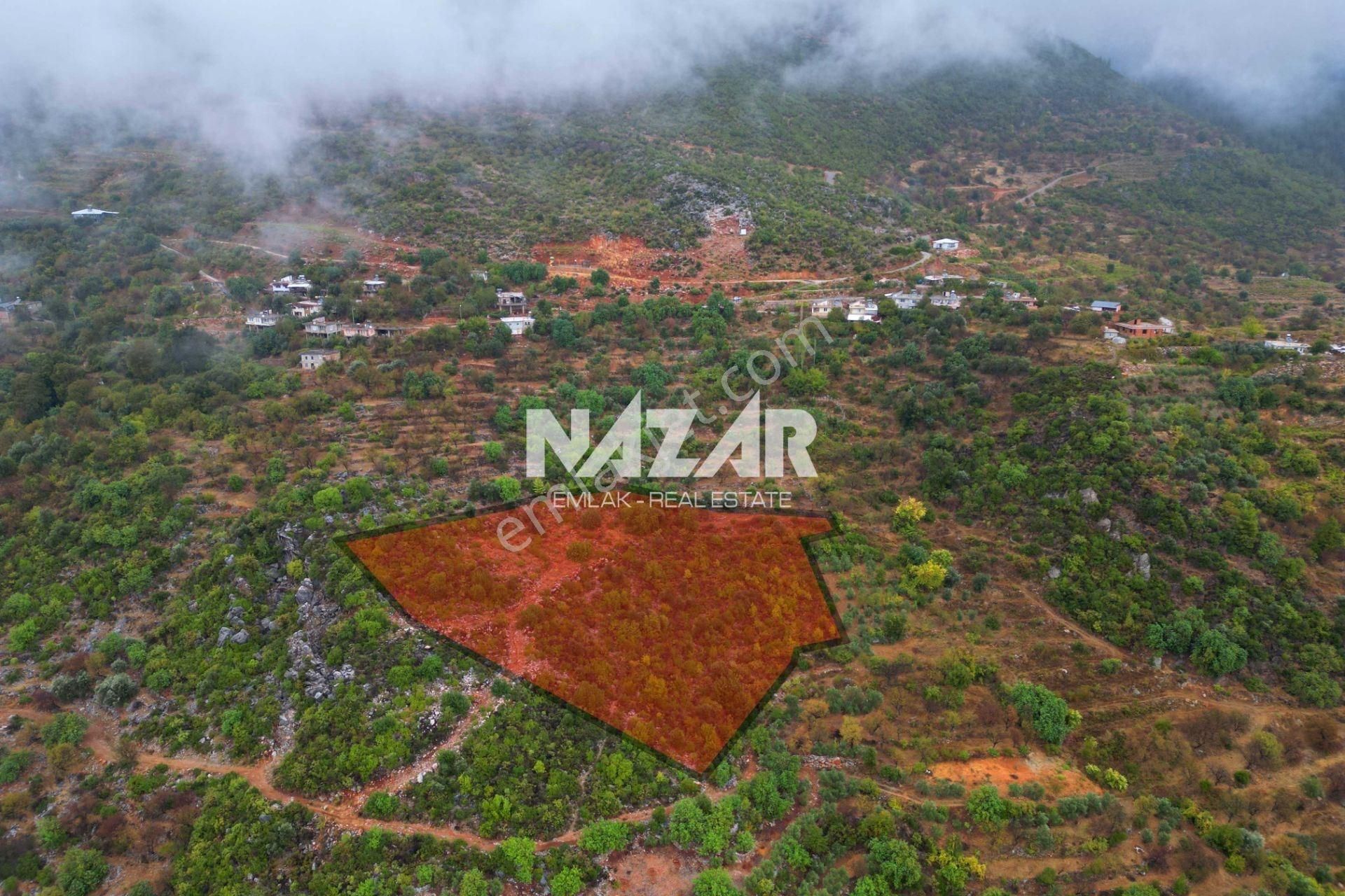 Alanya Yenice'de 4.713 M² Satılık Deniz Manzaralı Tarla - Görsel 3