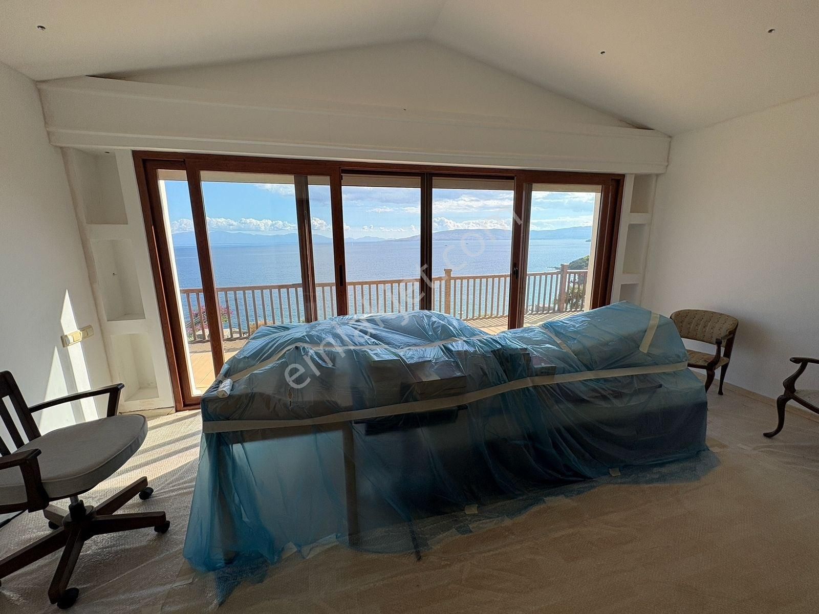 Bodrum Akyarlar Kalekent Sitesinde Satılık Müthiş Manzaralı Bakımlı Tam Müstakil Villa - Görsel 10