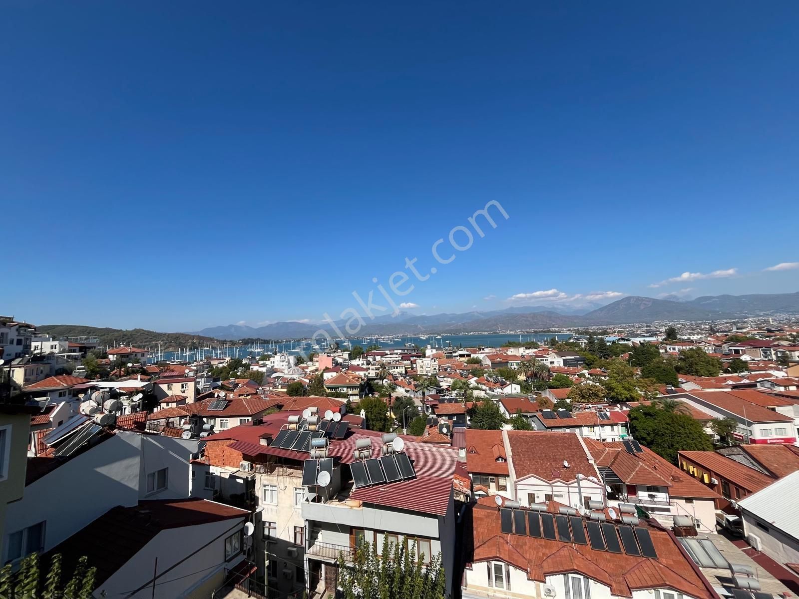 Fethiye Karagözler'de Muhteşem Deniz Ve Şehir Manzaralı Satılık 2 Katlı Ev - Görsel 34