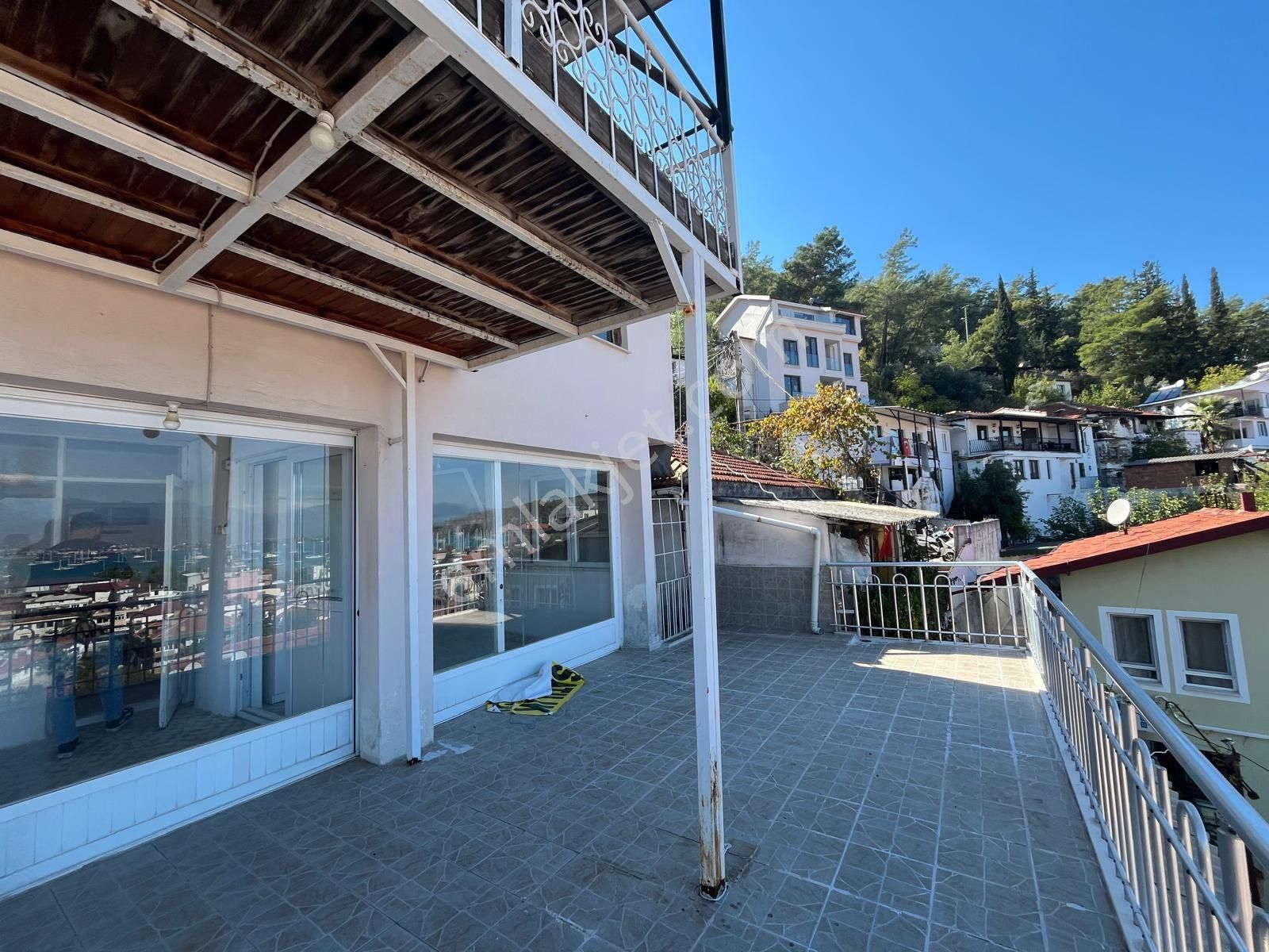 Fethiye Karagözler'de Muhteşem Deniz Ve Şehir Manzaralı Satılık 2 Katlı Ev - Görsel 33