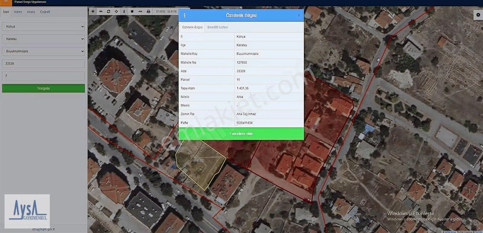 Aysa'dan Mengene Caddesi Üzeri 84 M2 Satılık Ticari Arsa Hissesi - Görsel 18