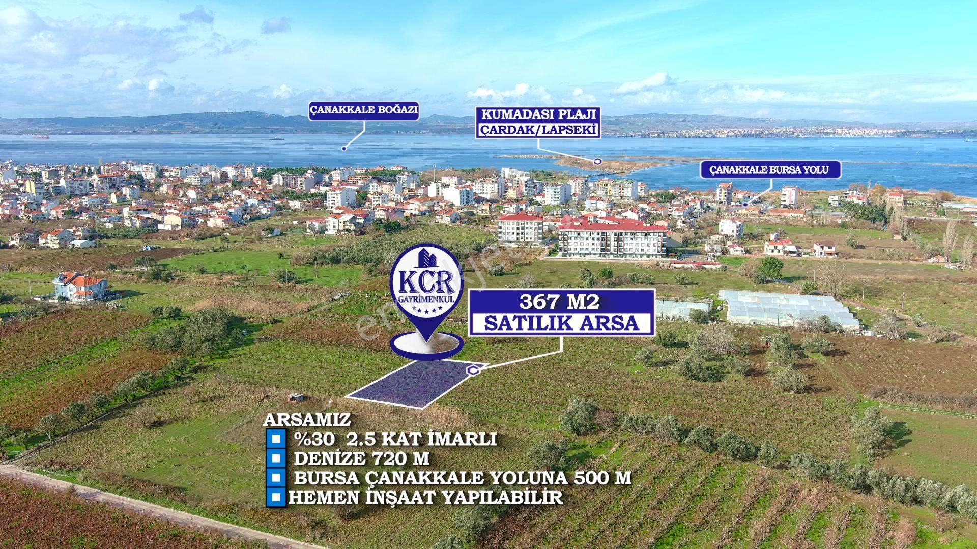 Lapseki Çardak'ta 367 M² Satılık Arsa - Görsel 2