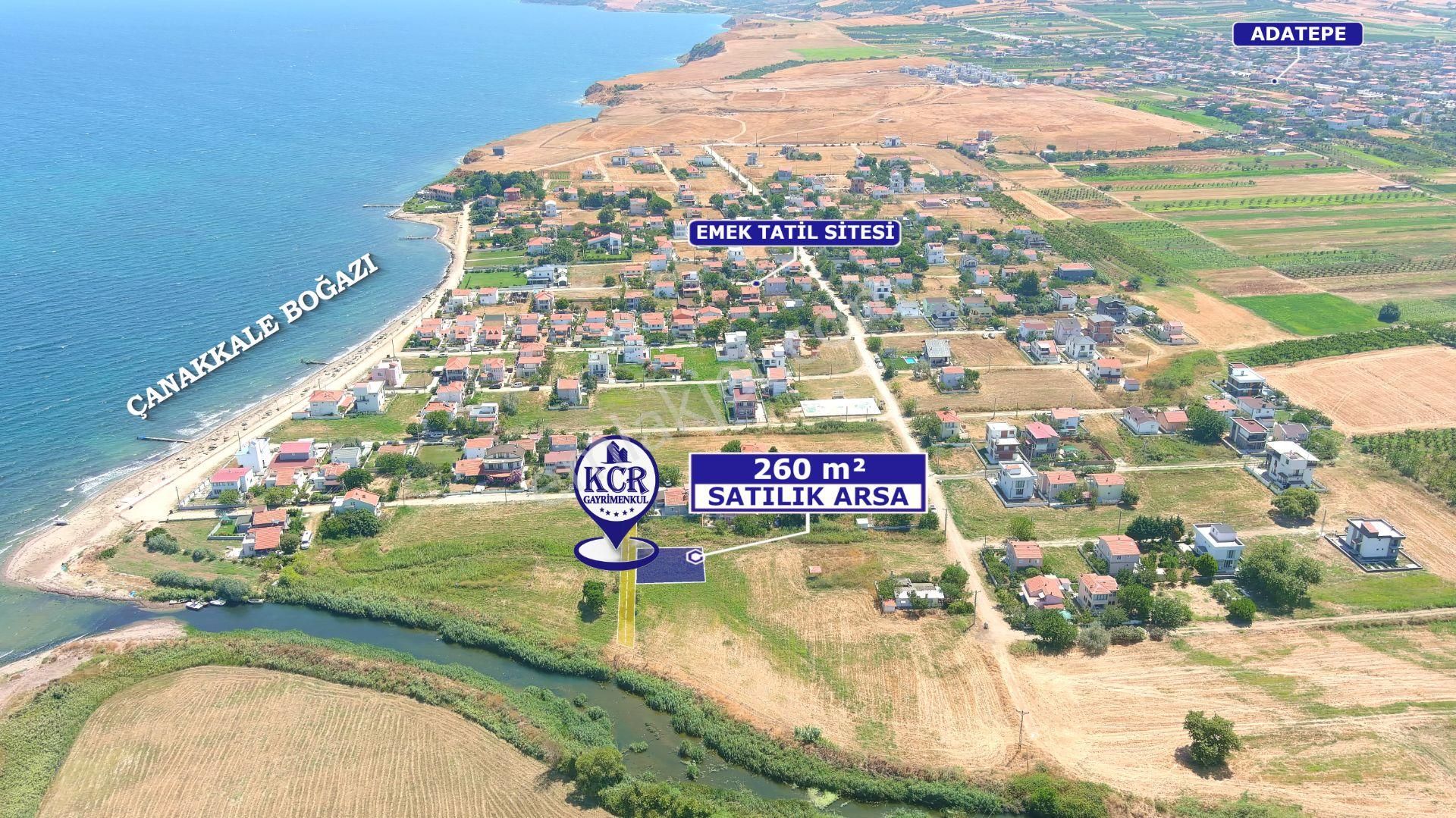Lapseki Emek Tatilde Denize 170 M Muhteşem Konumda Fırsat Arsa - Görsel 11
