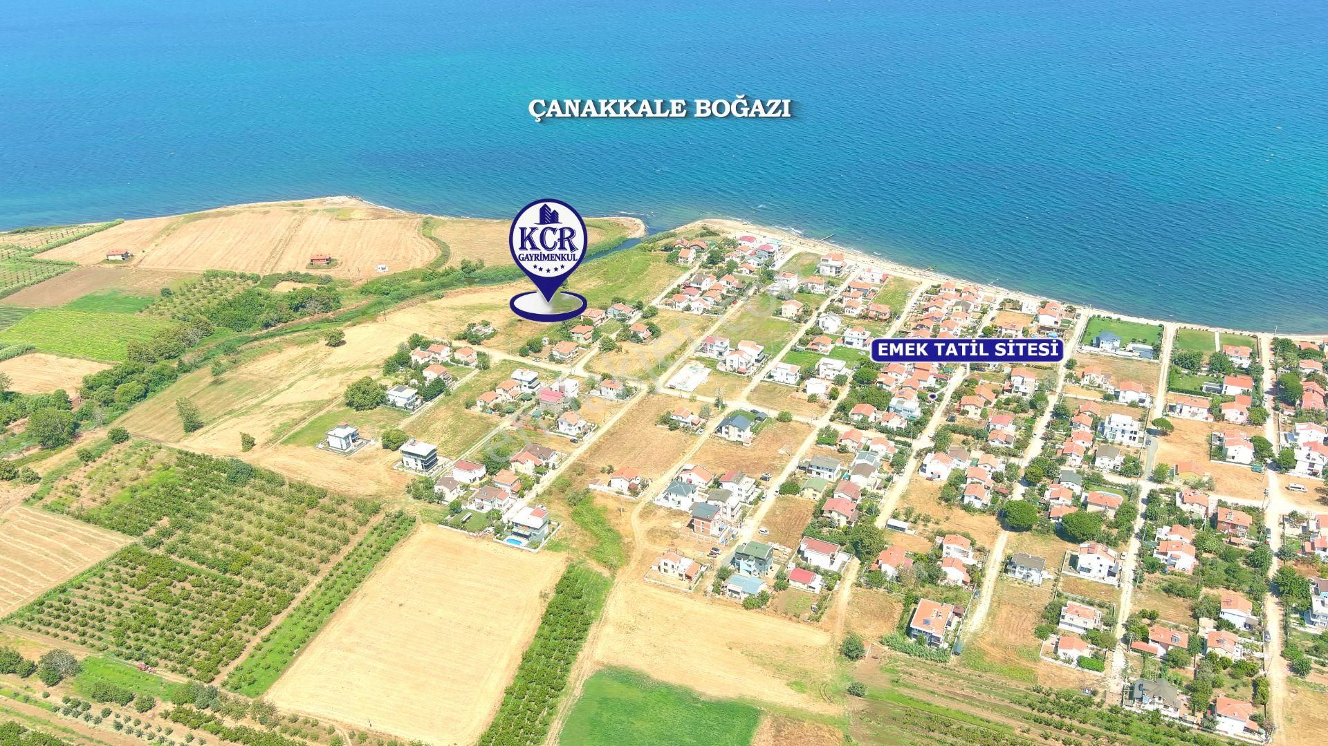 Lapseki Emek Tatilde Denize 170 M Muhteşem Konumda Fırsat Arsa - Görsel 5