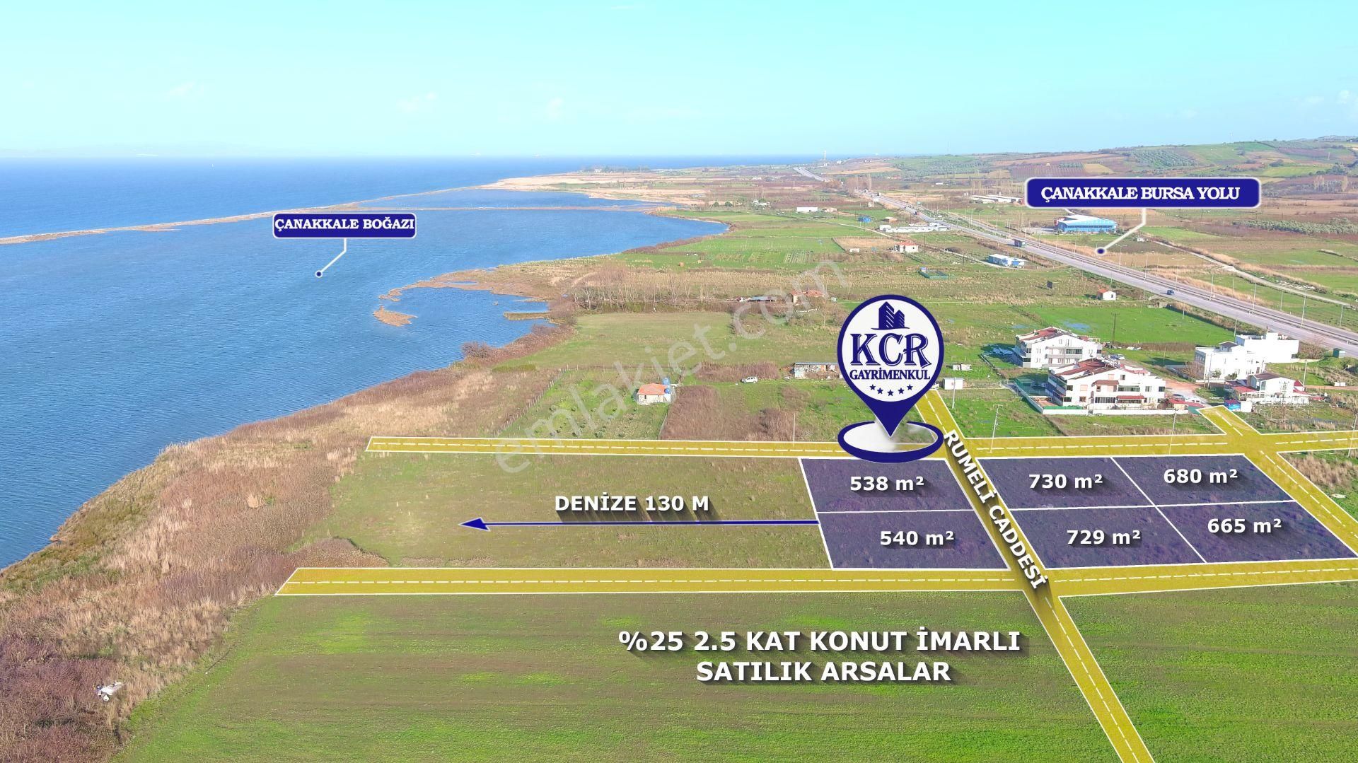 Çanakkale Lapseki'de Denize 150 Metre Satılık Arsalar - Görsel 5