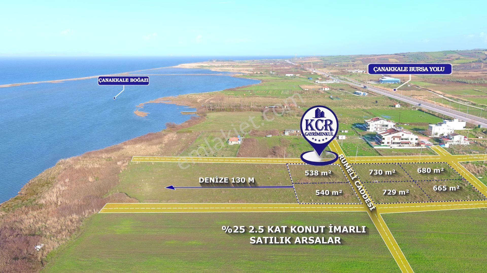 Çanakkale Lapseki'de Denize 150 Metre Satılık Arsalar - Görsel 30