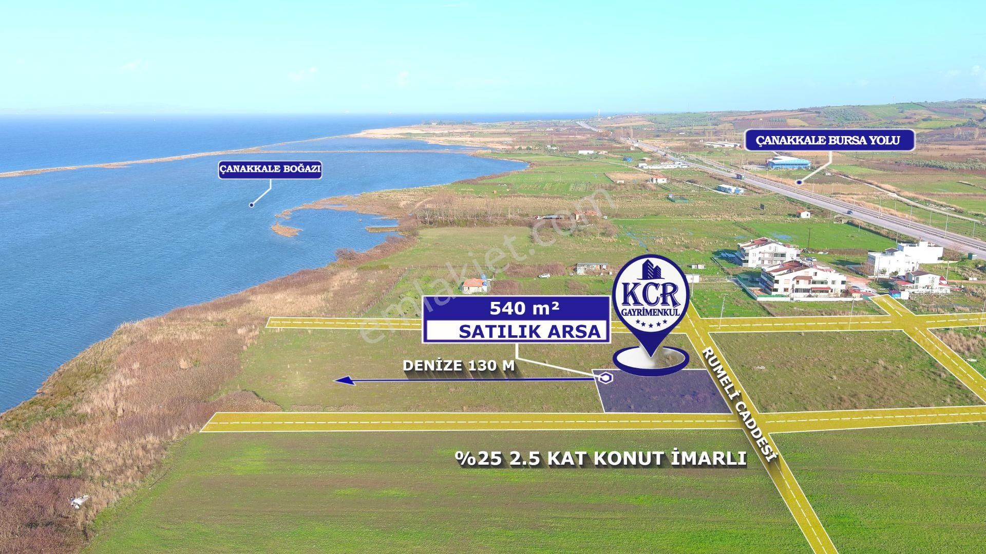Çanakkale Lapseki'de Denize 150 Metre Satılık Arsalar - Görsel 4