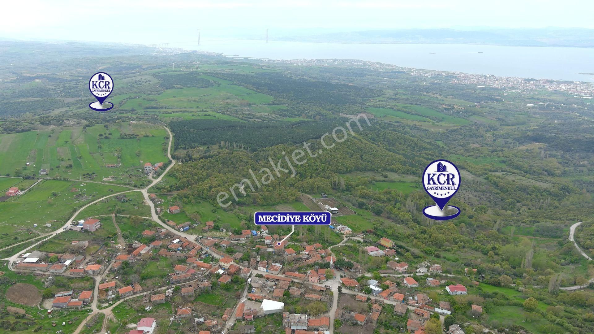 Çanakkale Mecidiyede Boğaz Manzaralı Satılık İki Adet Tarla - Görsel 20