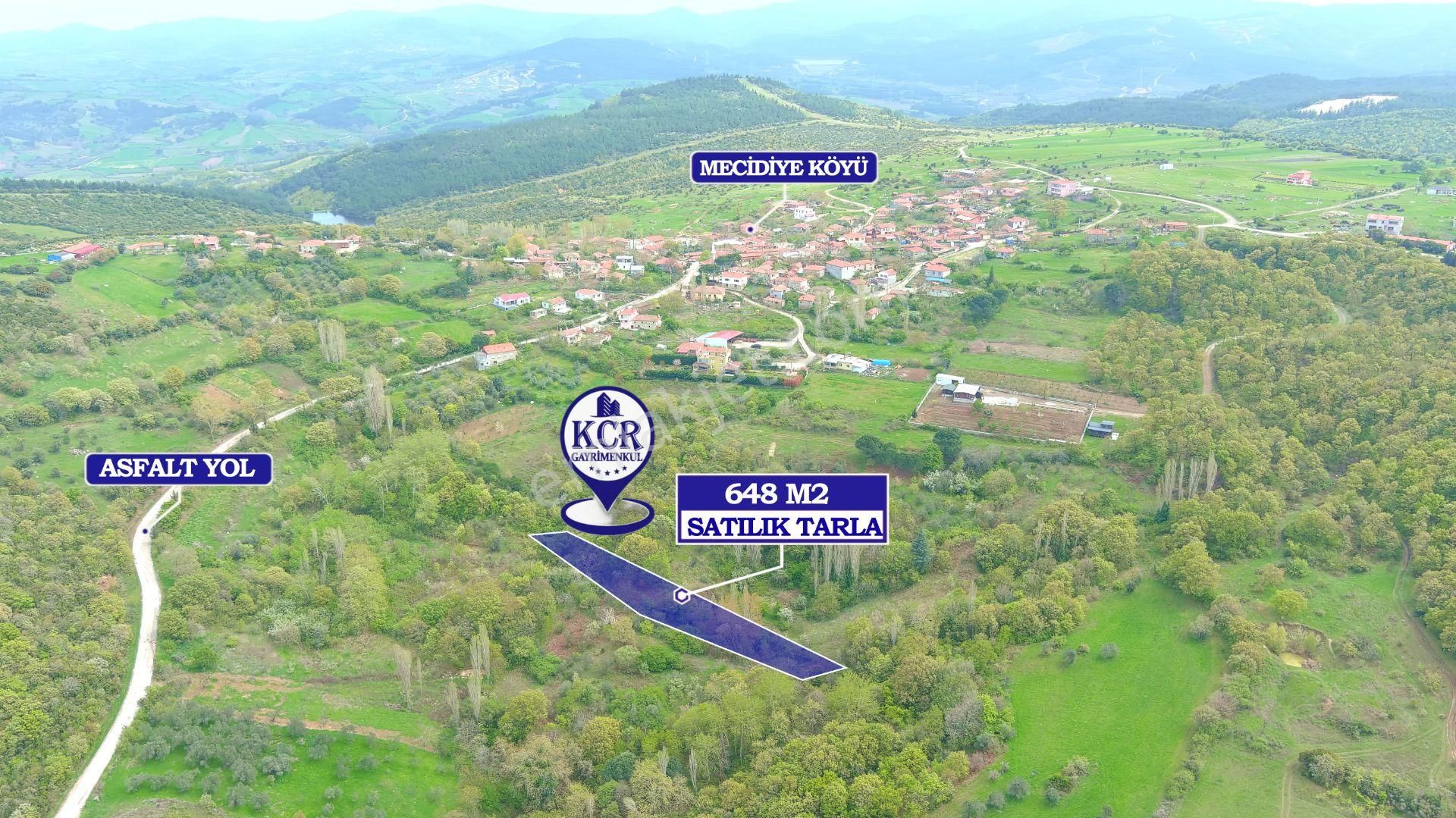Çanakkale Mecidiyede Boğaz Manzaralı Satılık İki Adet Tarla - Görsel 11