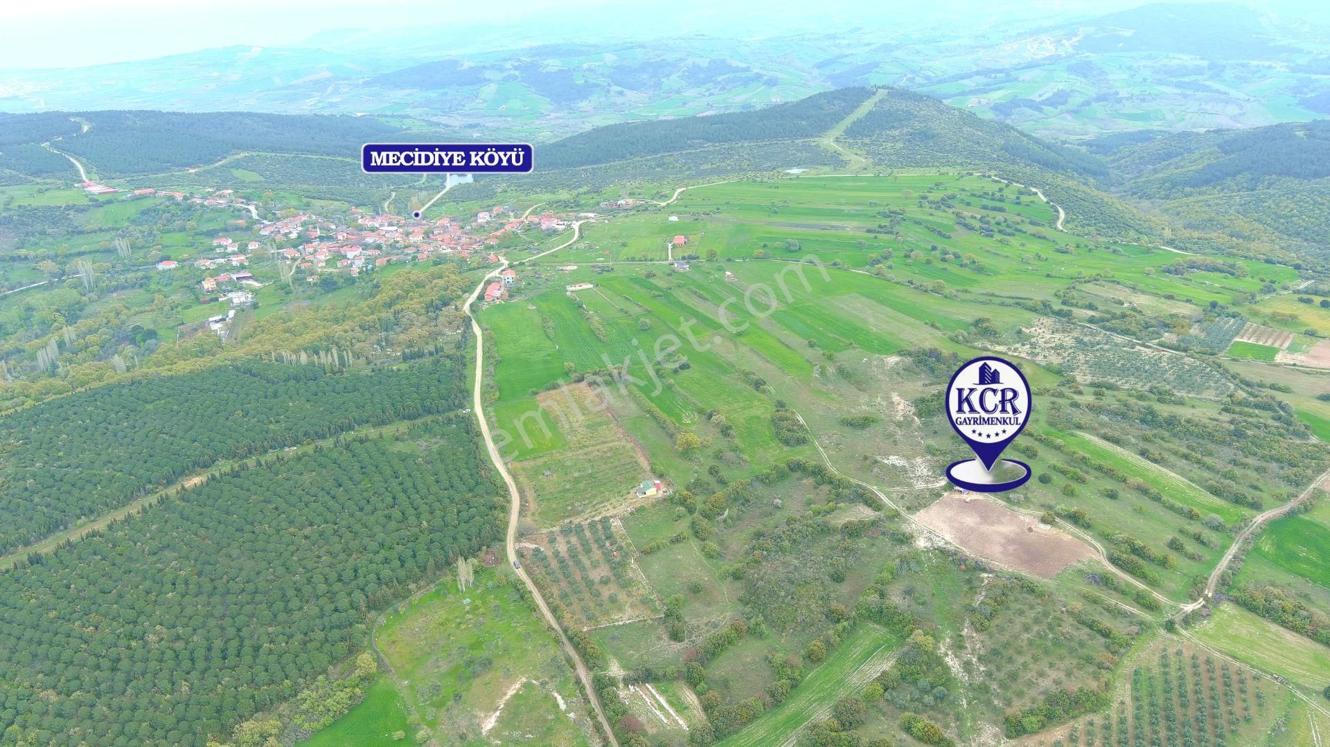 Çanakkale Mecidiyede Boğaz Manzaralı Satılık İki Adet Tarla - Görsel 18