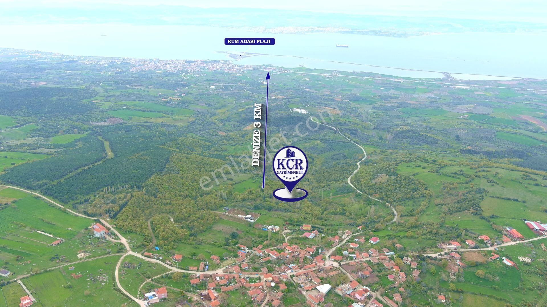 Çanakkale Mecidiyede Boğaz Manzaralı Satılık İki Adet Tarla - Görsel 9