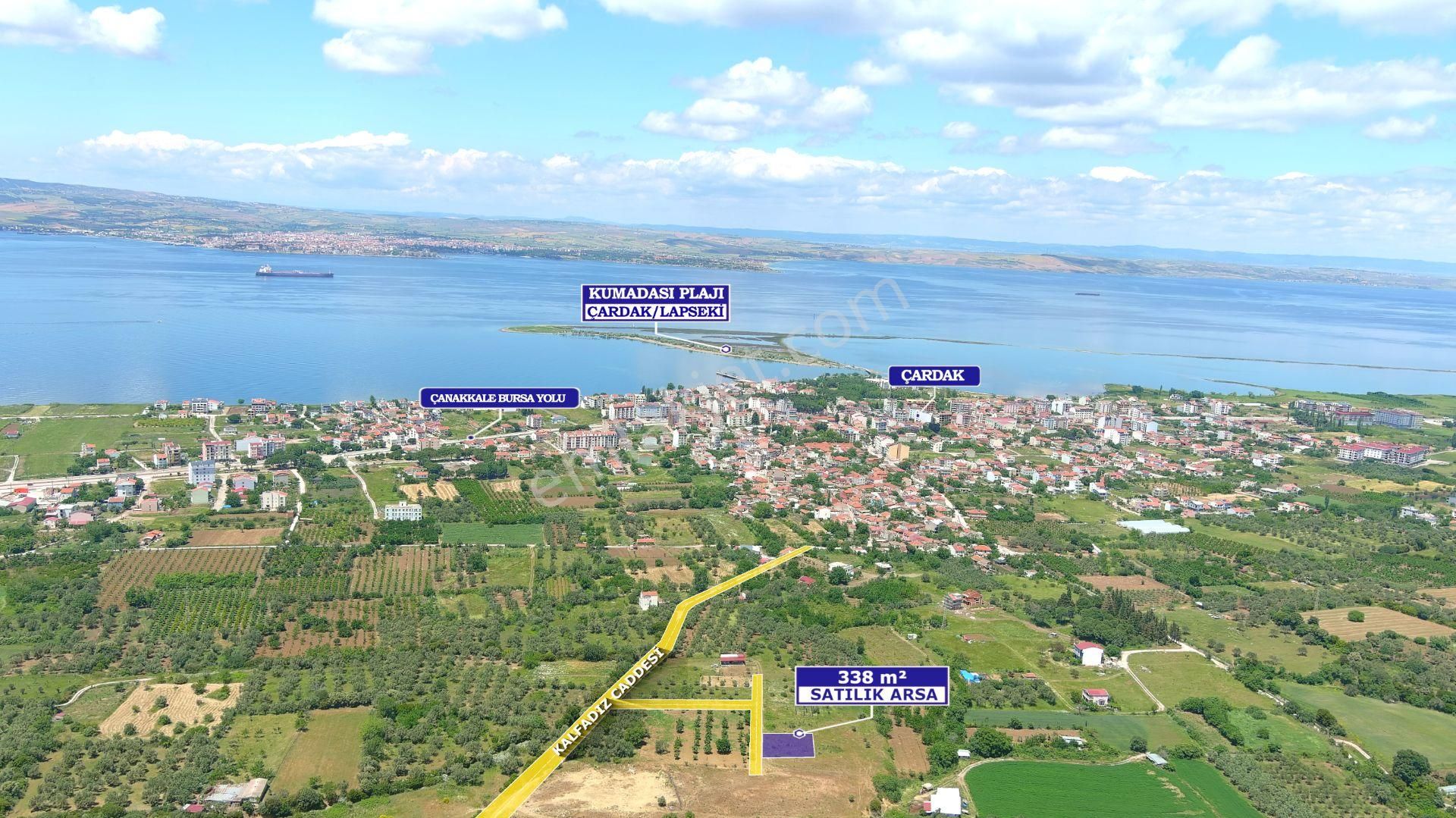 Boğaz Manzaralı 338 M² Satılık Arsa