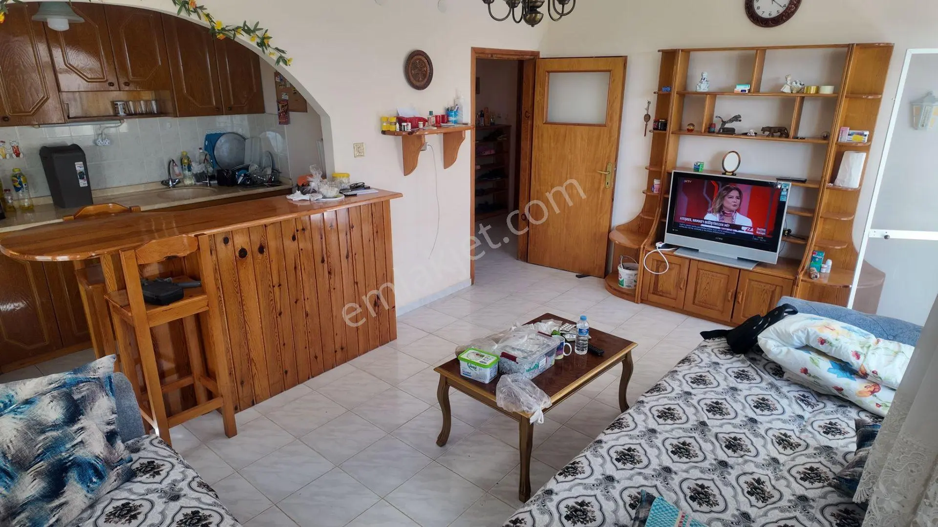 Kızkalesinde Denize Yürüme Mesafesinde Eşyalı Satılık 2+1 Daire - Görsel 3