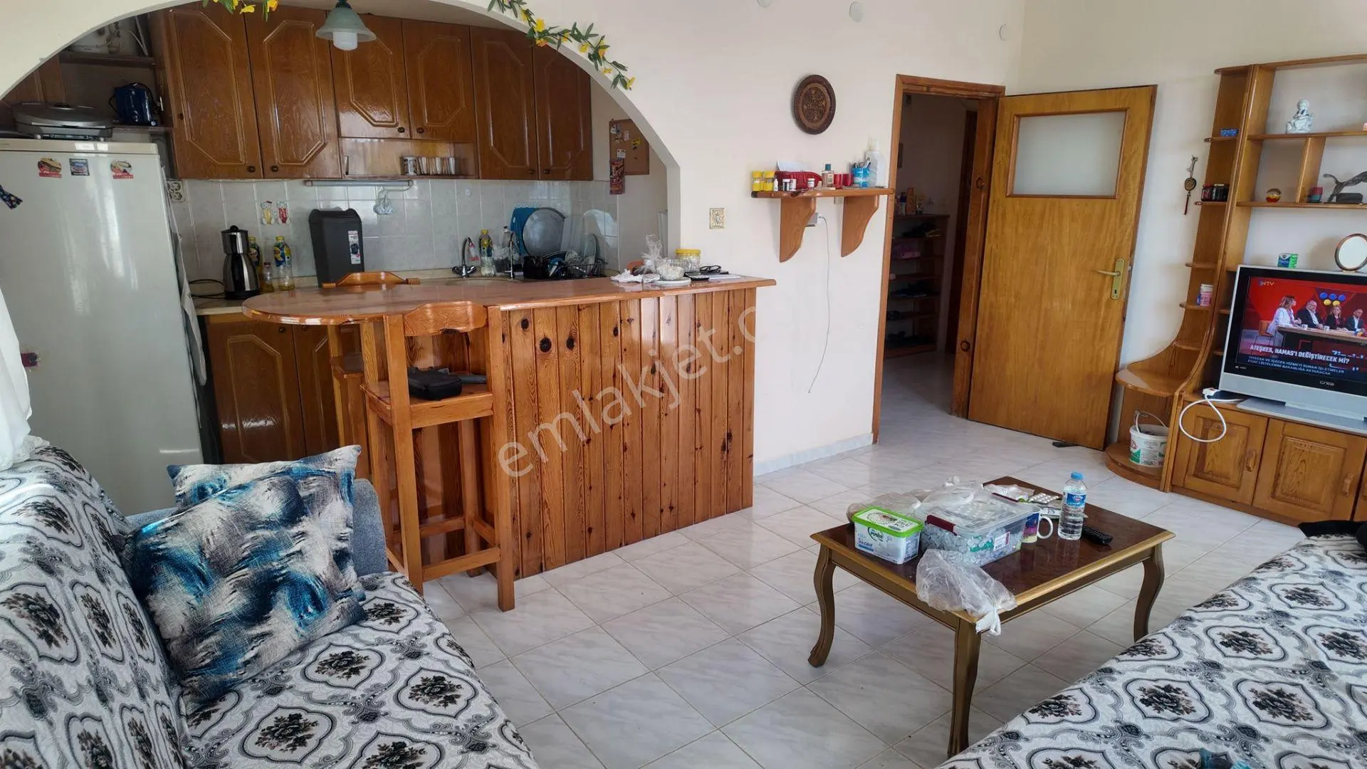 Kızkalesinde Denize Yürüme Mesafesinde Eşyalı Satılık 2+1 Daire - Görsel 4