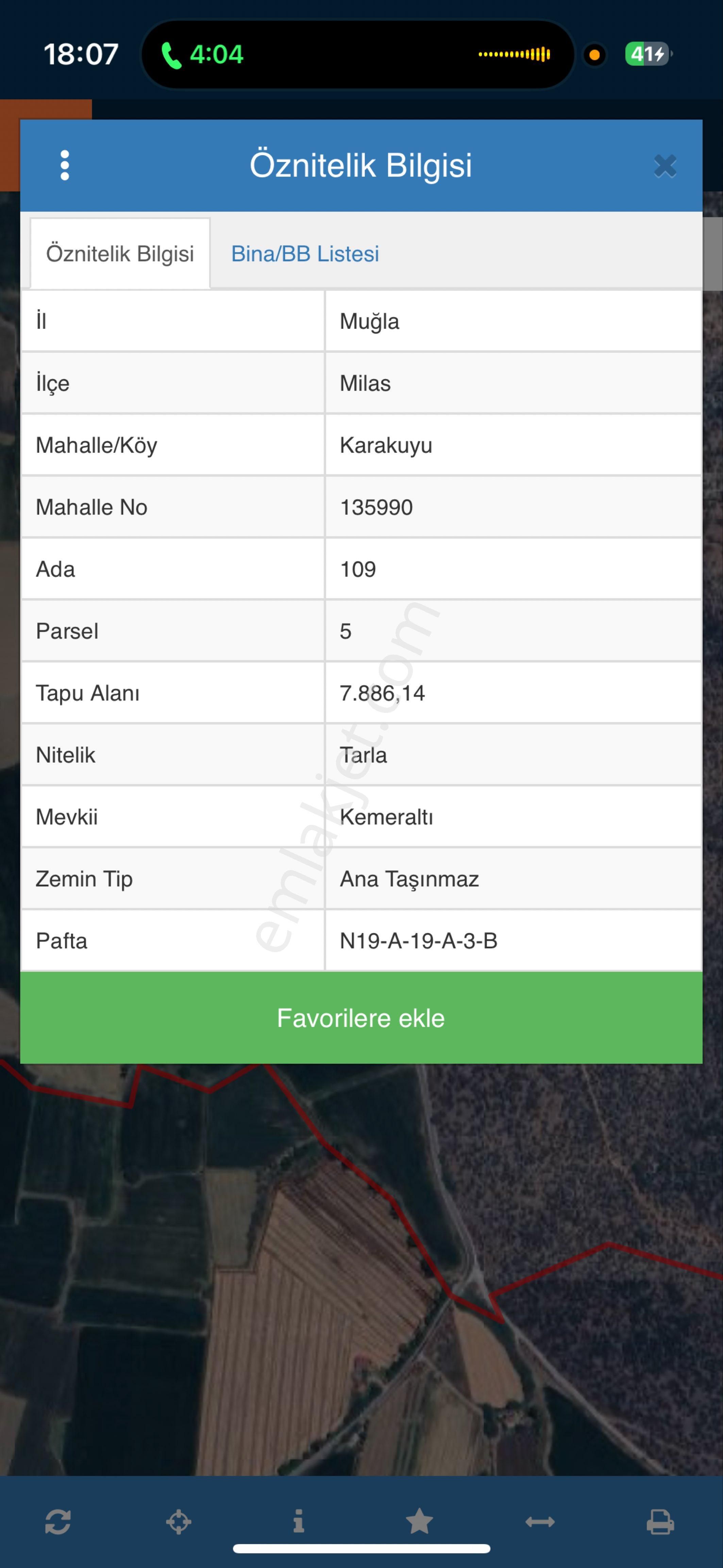Güngör Emlaktan Muğla Milas Karakuyu Köyünde Satılık Tarla - Görsel 5