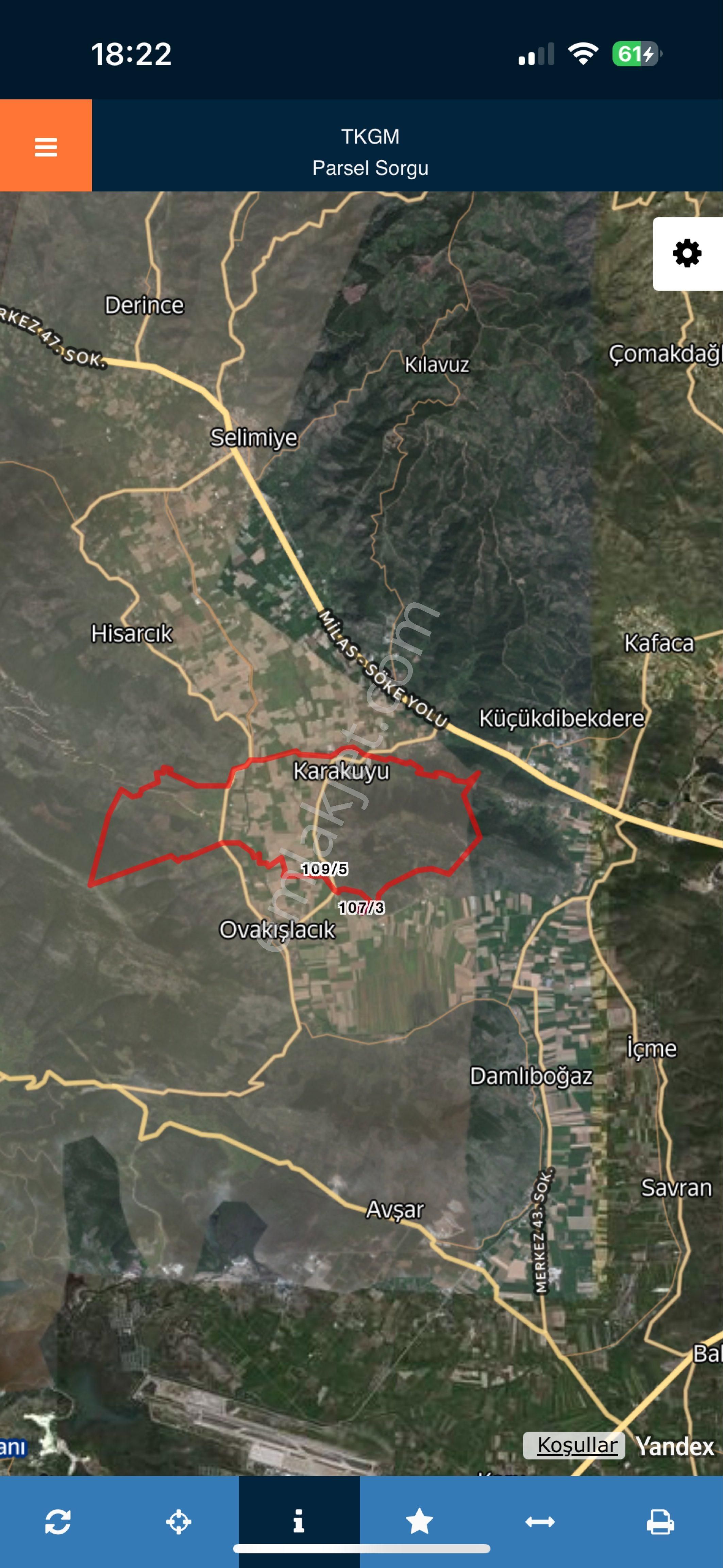 Güngör Emlaktan Muğla Milas Karakuyu Köyünde Satılık Tarla - Görsel 2