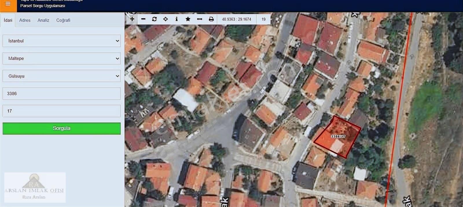 Arslan Emlakta Maltepe Gülsuyu'da 54 M2 Konut İmarlı Arsa - Görsel 2