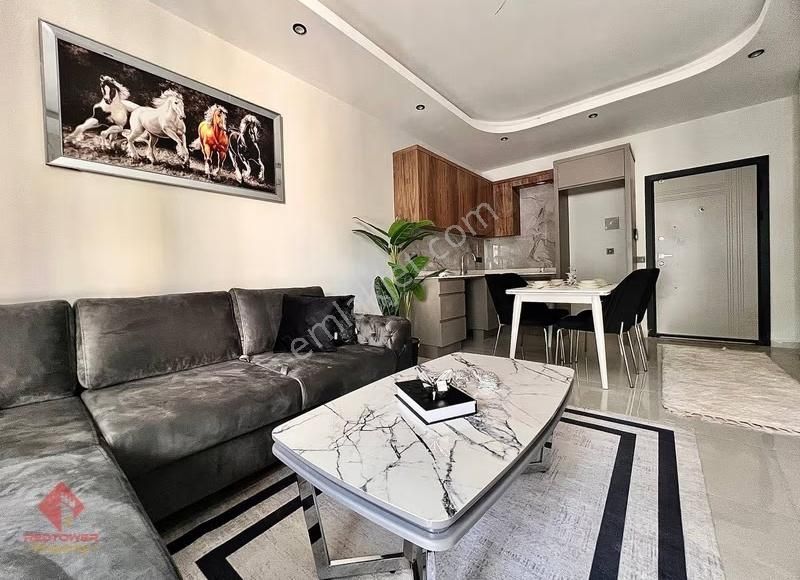 Alanya Oba'da Hastaneye 250 M Mesafede Eşyalı 1+1 Satılık Daire - Görsel 17