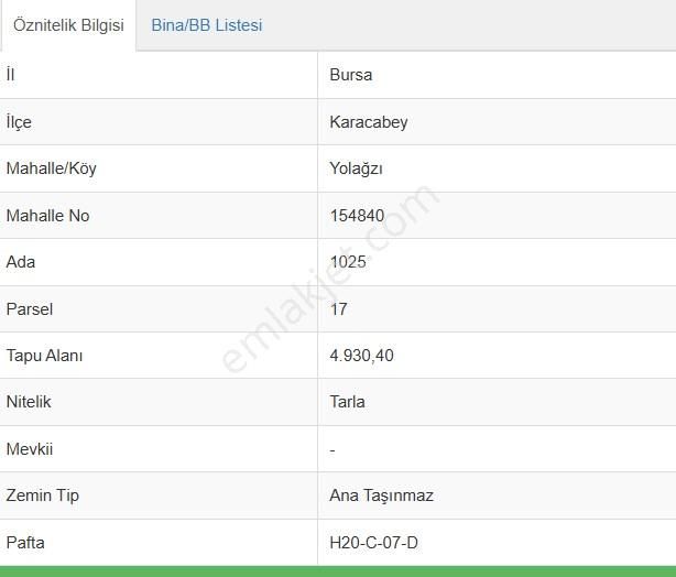 Bursa Karacabey Yolağzı Satılık Tarla Startkeyyön'den - Görsel 8