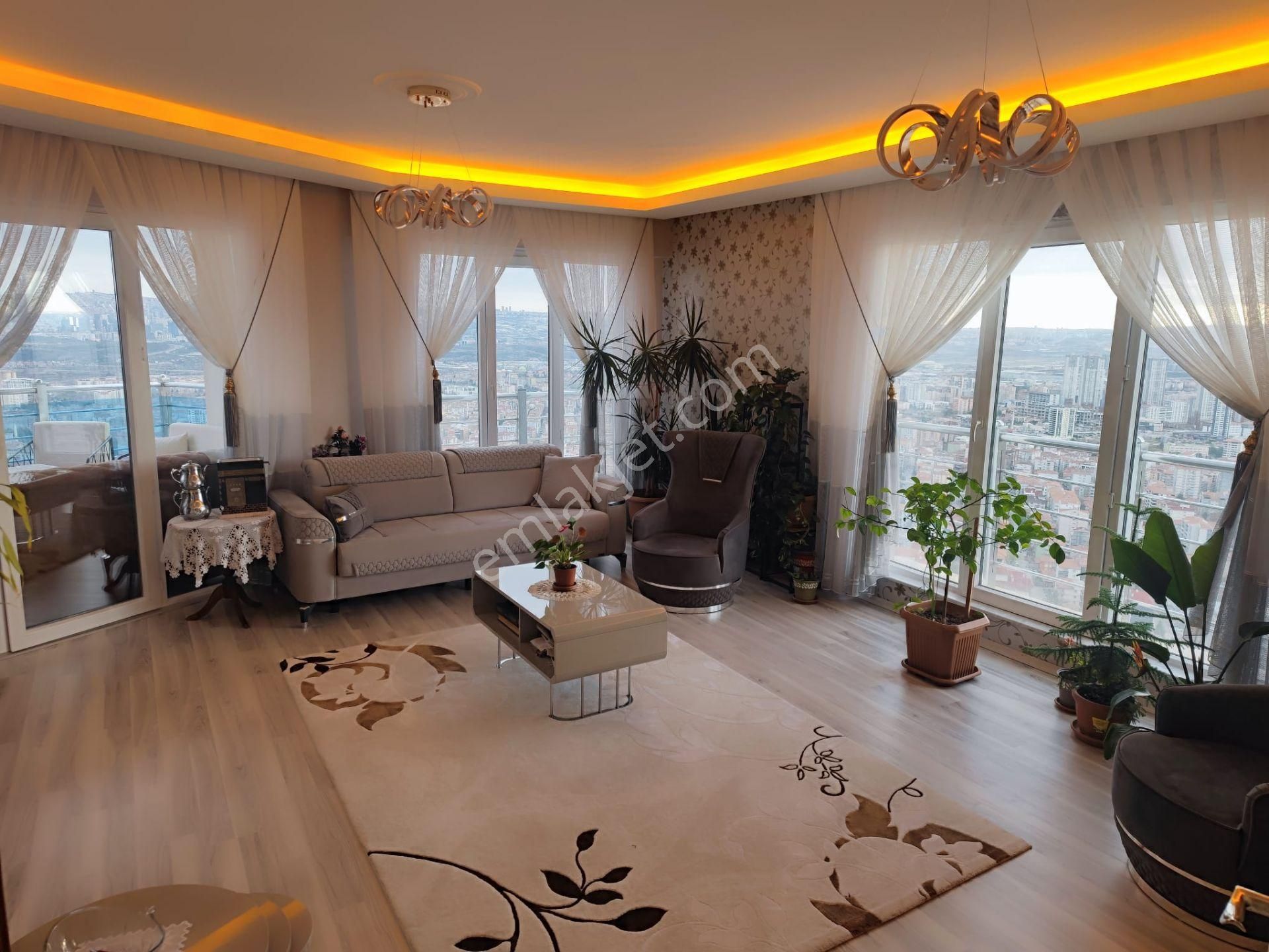 Kayalar'da Ankara Manzaralı Ara Katta 3+1 Lüks Yapılı Fırsat Daire - Görsel 6